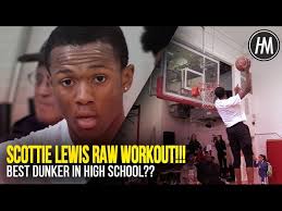 Scottie Lewis RAW WORKOUT FOOTAGE with DJ Sackmann!!