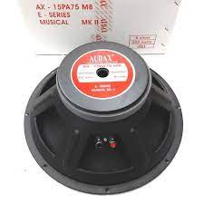 Related searches for audax speaker: Audax Ax 15pa75 M8 Fullrange Audax Mkii E Series Mid Bass Outdoor Speaker 15 Inch Terbaru Agustus 2021 Harga Murah Kualitas Terjamin Blibli