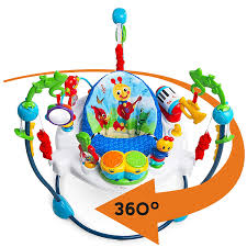 Amazon Com Baby Einstein Neighborhood Symphony Activity Jumper With Lights And Melodies Ages 6 Months Baby