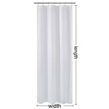 Magnets help to keep liner in place. Amazon Com N Y Home Fabric Shower Curtain Or Liner 36 X 72 Inches Bath Stall Size With 2 Bottom Magnets Hotel Quality Washable Water Repellent White Spa Bathroom Curtains With Grommets 36x72 Home