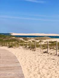 Dune Du Pyla In Background Gironde Bordeaux Arcachon Arcachon Bassin D Arcachon