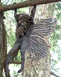 Custom Commission Bronze Sculpture By Deran Wright Sculpture Fairy Art Fairy Garden