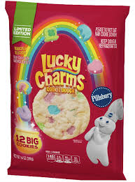 Just break apart, place on a cookie sheet and bake until edges are golden brown. You Can Now Get Pillsbury Cookies Stuffed With Lucky Charms Marshmallows