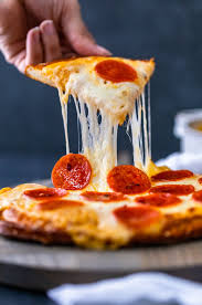 Soft Pretzel Crust Pizza With Cheese Sauce Is The Ultimate Easy Cheesy Pizza Recipe This Pizza Is A Lit Pretzel Crust Pizza Coconut Shrimp Recipes Pizza Crust