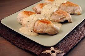 Filet De Poulet Sauce Cremeuse A La Moutarde Cuisinons A L Americaine Koken