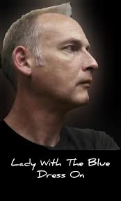 White Boy Singing Lady Blue Dress