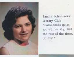 Happy birthday Sandra. Sandra Mae Carol Schoenrock was born