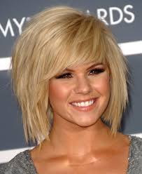 Medium Length Hairstyles With Bangs Round Face Ash Blonde For Women 2015 Google Search Medium Length Hair Styles Thick Hair Styles Hair Styles