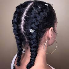 Finish off with a regular braid. Classic French Braids Empajonate Mississippi Natural Hair Expo Facebook