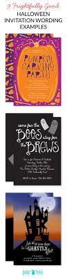 These costume birthday party invitation wording or kids fancy dress party invitation wording are perfect to be used to send out invites to your 1. 9 Frightfully Good Halloween Invitation Wording Examples