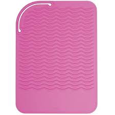 Oxo Good Grips Heat Resistant Silicone Travel Mat For Curling Irons And Flat Irons Pink Heat Resistant Silicone Good Grips Heat Resistant