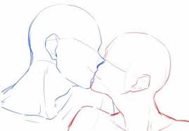How to draw anime couple kissing. 57 Trendy Drawing Ideas Couples Kisses Sketch Body Pose Drawing Art Reference Poses Couple Poses Drawing