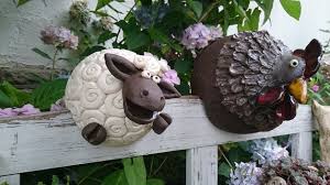 Http De Dawanda Com Product 103650807 Keramik Bankhocker Schaf Reserviert Fuer Dorothea Zaunhocker Deko Schaf Garten Topferhandwerk
