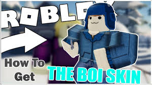 Elflinquent's shoes jingle whenever it moves. How To Get The The Boi Skin Thumbnail Trailer Skin In Arsenal Roblox Youtube