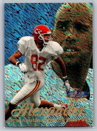 1998 Flair Showcase #69 Derrick Alexander Row 1