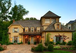 Recently built by trickle creek homes this modern french country farmhouse home exudes charm and inspiring design ideas. A New House Inspired By Old French Country Cottages