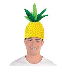 Pineapple Hat 7 1 2in X 15in Party City Pineapple Hat Online Party Supplies Party City