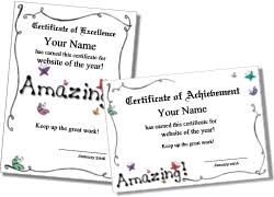 Ready to print free award certificate templates! Cute Certificate Templates For Kids