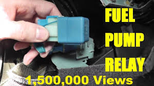 How to test and replace a fuel pump relay. Fuel Pump Relay Testing And Replacement Youtube