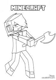 Minecraft Boyama Sayfalari Boyama Sayfalari Minecraft Renkler