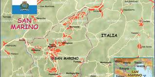 Tripadvisors san marino karte mit hotels, pensionen und hostels: Karte Von San Marino Land Staat Welt Atlas De