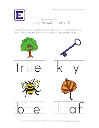 Long Vowel E Worksheet Vowel Worksheets Long Vowel Worksheets Kindergarten Phonics Worksheets