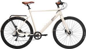 You're at /r/citybike, a growing subreddit for city, urban, and utility bicycling. Geero E Bike City Comfort Cream Elegant Leicht