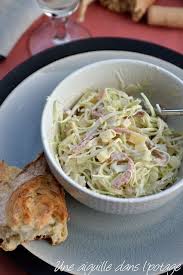 Salade De Chou Aux Lardons Et Comte Sauce Au Yaourt En 2020 Recette Entree Froide Salade De Chou Recette Salade Ete