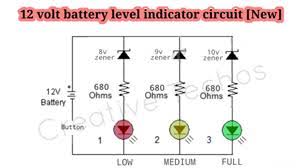 Image result for 12 volt low battery indicator