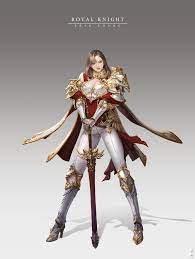 ArtStation - Royal knight, ShinYoung Kim | Fantasy female warrior, Warrior  woman, Female character concept