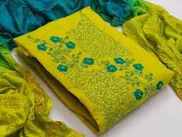 Save on dresses at jcpenney®. Buy Online Heavy Chanderi Modal Khatli Work Dress Material From Surati Fabric At Best Wholesale Price