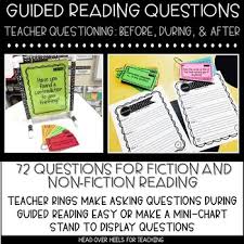 Guided Reading Questions For Fiction Non Fiction Before During After