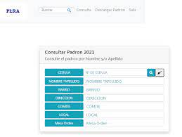 Descargar padrón electoral 2010 por. Plra Como Consultar El Padron Electoral 2021 Nacionales Abc Color