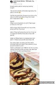 Marble Cake Thermomix Recipes Pastry And Bakery Recipes