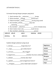 Koleksi oleh penahati • kali terakhir dikemas kini 2 minggu yang lalu. Latihan Bm Tahun 1