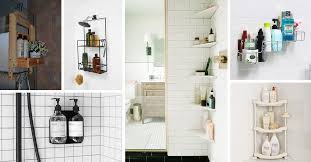 Whether you have big or small bathroom discover 42 clever storage ideas to keep your bathroom clutter free! 26 Best Shower Storage Ideas To Improve Your Bathroom In 2021