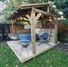 This provides additional shade on hot days and unites the hot tub area with the rest of the house. Hot Tub Gazebos For Sale Ebay