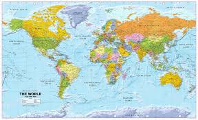 World Map Pdf 1 World Political Map Detailed World Map Framed World Map