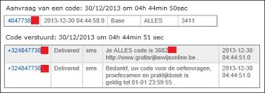 Werking Sms Codes Of Probleem Oplossen Gratis Rijbewijs Online