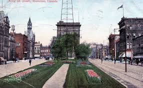 Gore Park Hamilton Ontario Canada Postcard 1909 Hamilton Ontario Ontario Hamilton