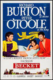 Becket Paramount 1964 One Sheet 27 Movie Posters Old Movie Posters Movie Posters Vintage
