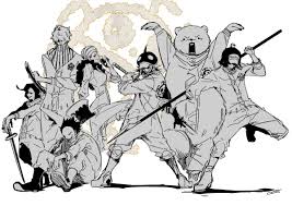 heart pirates trafalgar d water law bepo shachi penguin ikkaku one piece one piece comic one piece anime one piece fanart