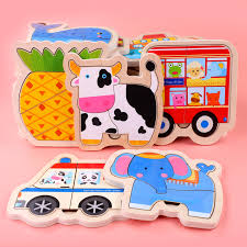 These diy puzzle board help your kids have a fun time and learn new things too. Baby Wooden Puzzle Wooden Puzzles For Babies Buyamur