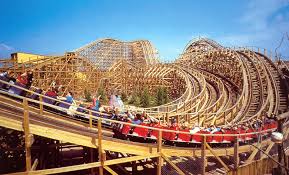 Stampida Port Aventura Theme Parks Rides Roller Coaster Amusement Park