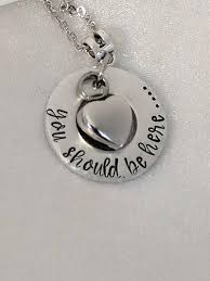 Urn Necklace Ash Urn Locket You Should Be Here Memorial Etsy In 2020 Urn Necklaces Urn Locket Memorial Jewelry Ashes