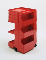 Storage carts give you easy access and visibility to all the items on each shelf. Joe Colombo Boby 3 Portable Storage System 1969 Moma