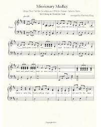 Written for a stake senior missionary choir and now featured as free lds sheet music. Kim King Music Missionary Medley Primary Songs Missionary Free Lds Sheet Music