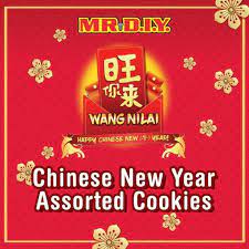 Presiden direktur mr diy, cyril noerhadi, dalam keterangan pers yang diterima beritasatu.com, selasa (26/5/2020) menyatakan, bantuan dengan nilai total rp 620 juta ini. 6 Jan 2021 Onward Mr Diy Chinese New Year Cookies Biscuits Promotion Everydayonsales Com