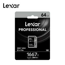 Shop with confidence on ebay! Lexar 64gb Professional 1667x Uhs Ii Sdxc Memory Card Digimax Pakistan
