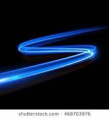 Vector Blue Light Trace Effect Glowing Spark Zig Zag Swirl Trail Tracing Effect On Black Background Neon Blue G Line Photography Texture Graphic Design Light